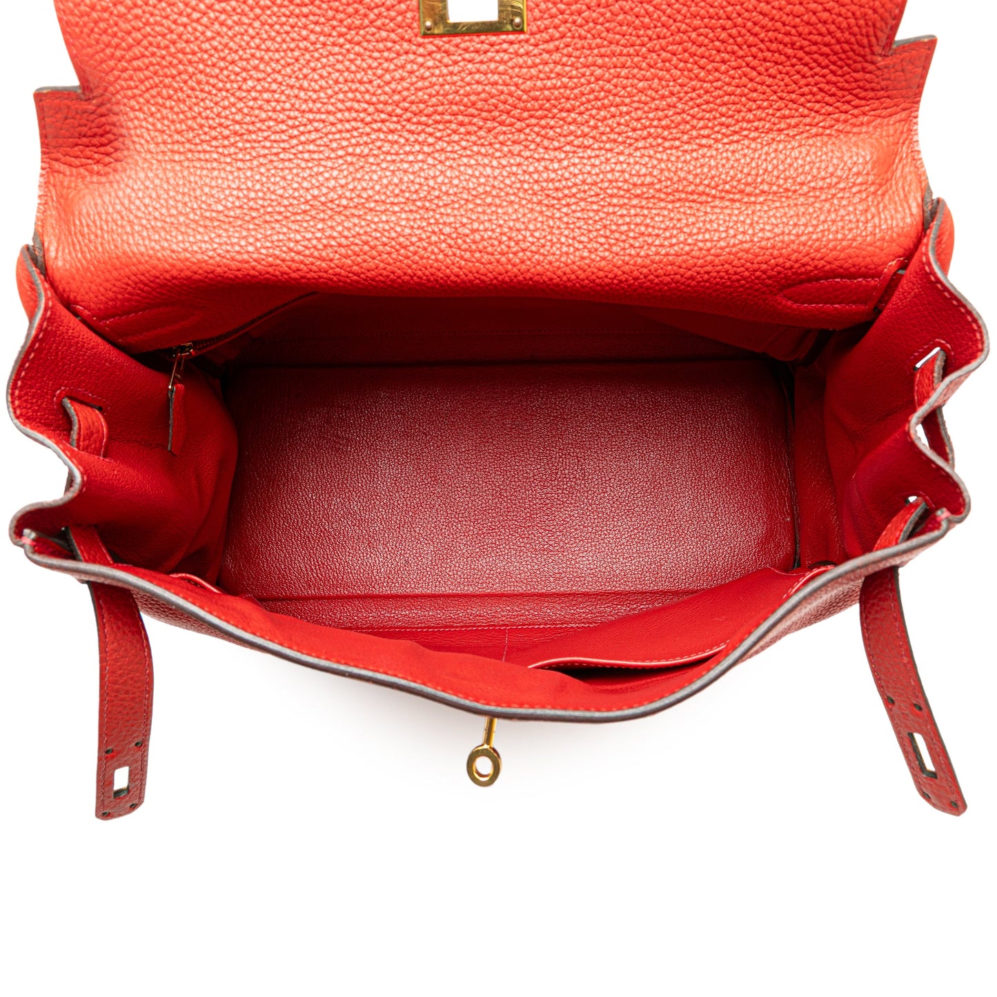 Hermès – Kelly II Retourne 35 – Pelle Togo – Hardware Oro