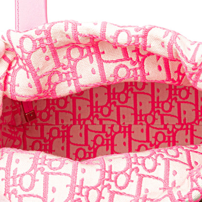 Dior – Lady Dior Basket Bag in Paglia e Dettagli Rosa (2022)