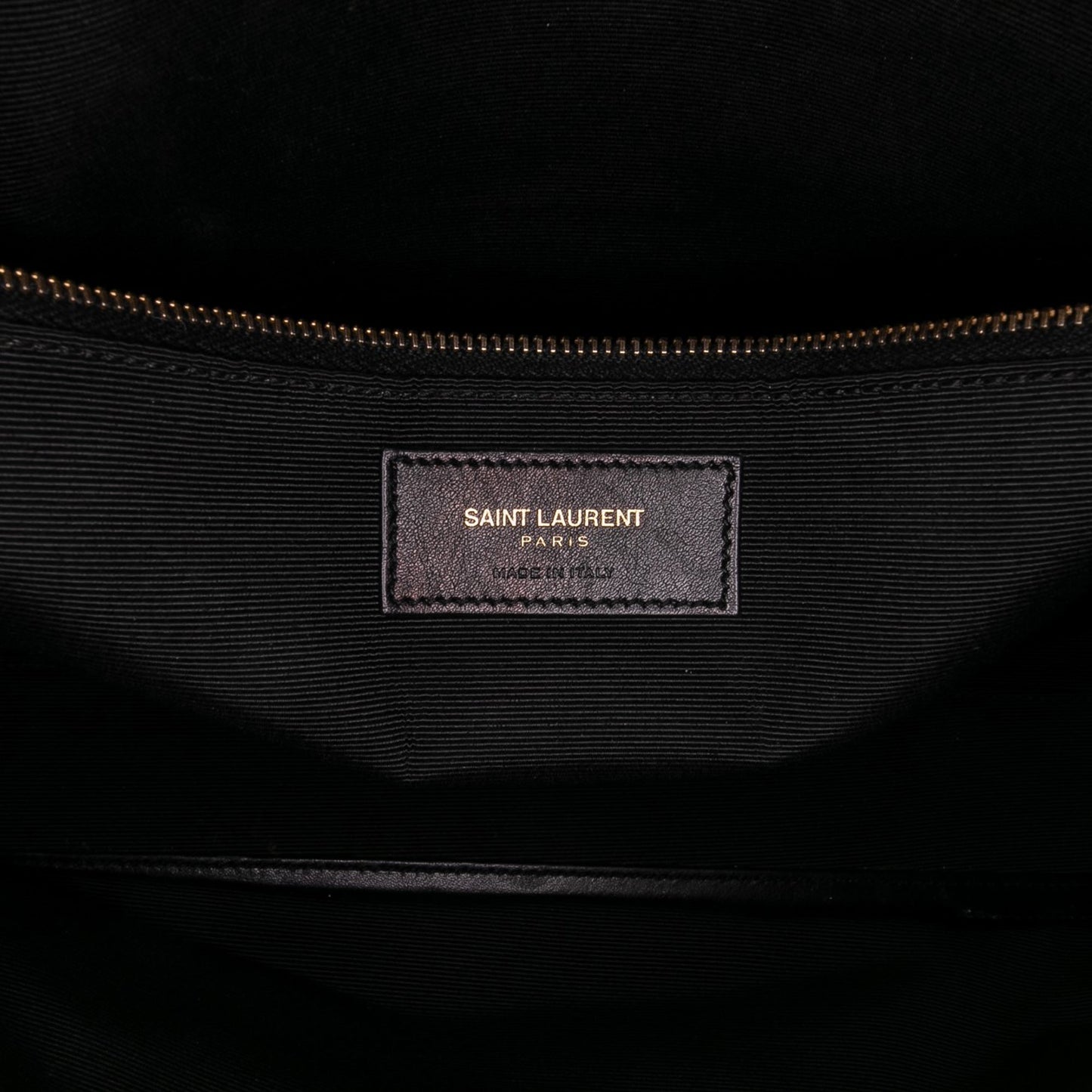 Saint Laurent Sac de Jour Large in pelle verniciata nera – 2014