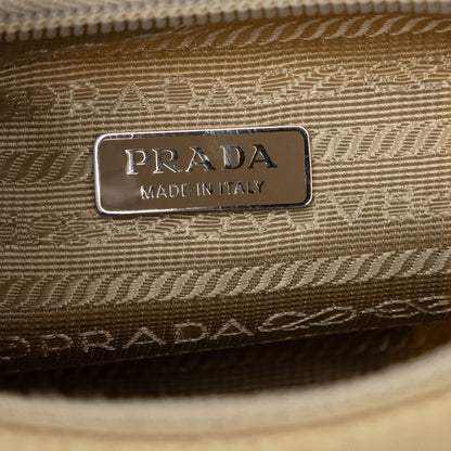 Prada Re-Edition 2000 Mini Bag Nylon Beige – 22 cm