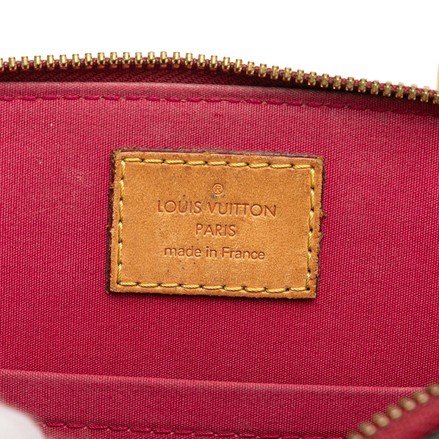 Louis Vuitton Alma BB – Vernis Rouge – 2015