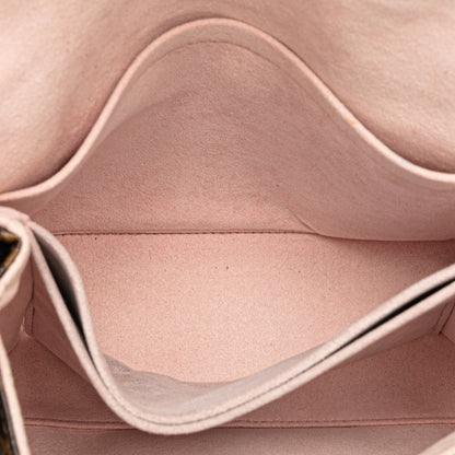 Louis Vuitton Saint-Michel – Monogram & Epi Rose Ballerine (2017)