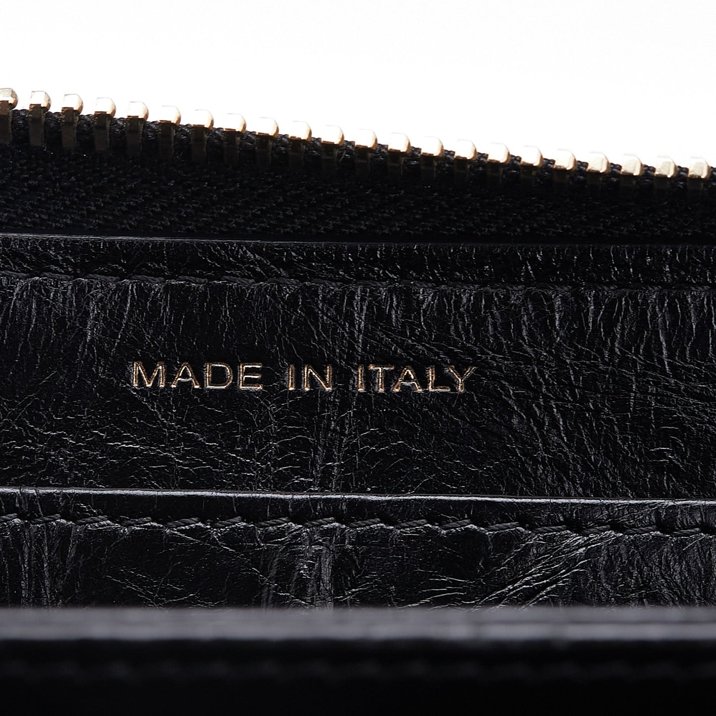 Chanel Reissue 2.55 Zip Around Wallet – Pelle di Vitello Invecchiata Trapuntata – Nero