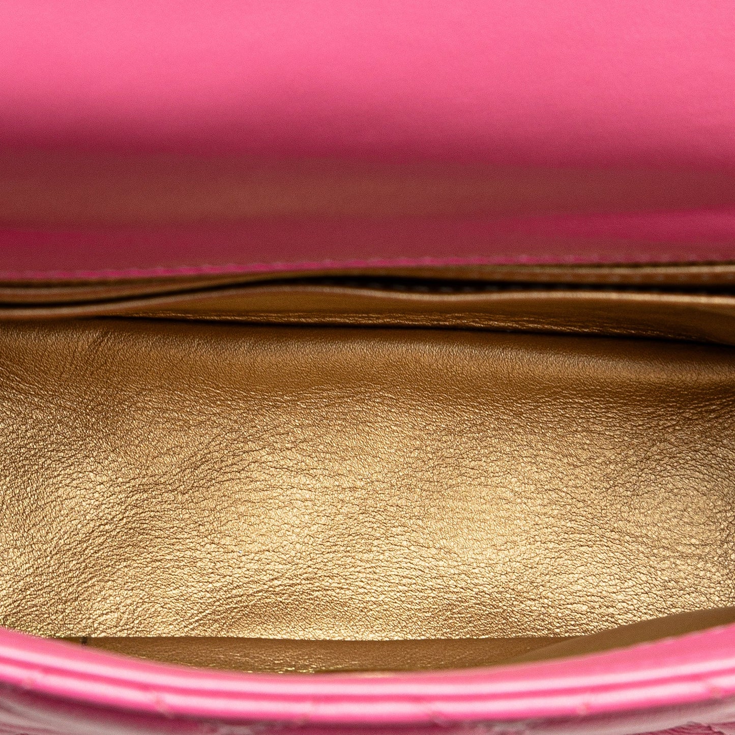 Chanel Pearl Crush Mini Flap Quadrata Pelle d'Agnello Rosa 2019 – 16 cm