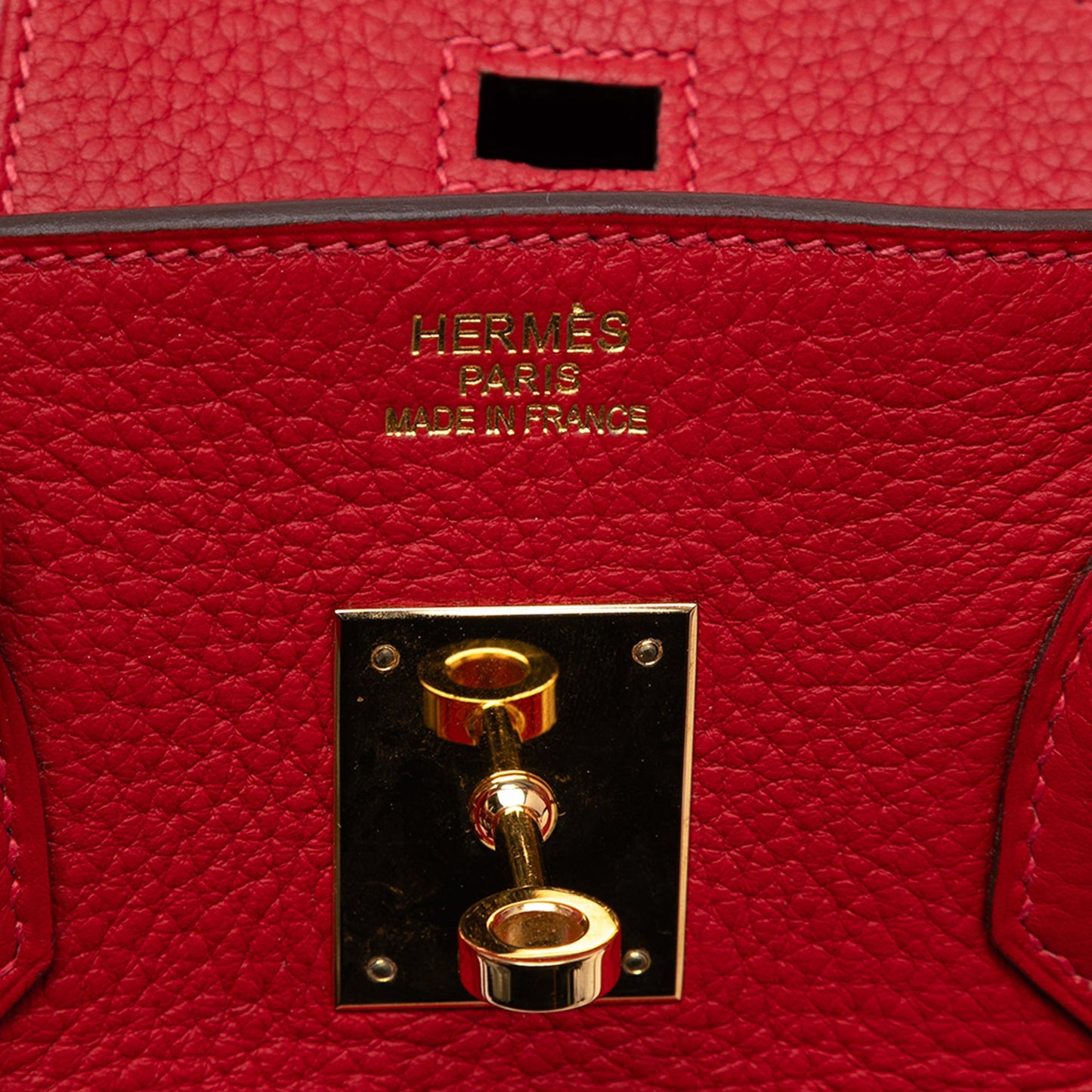Hermès Birkin 35 – Togo Rouge Vif – 2012 – ▢P