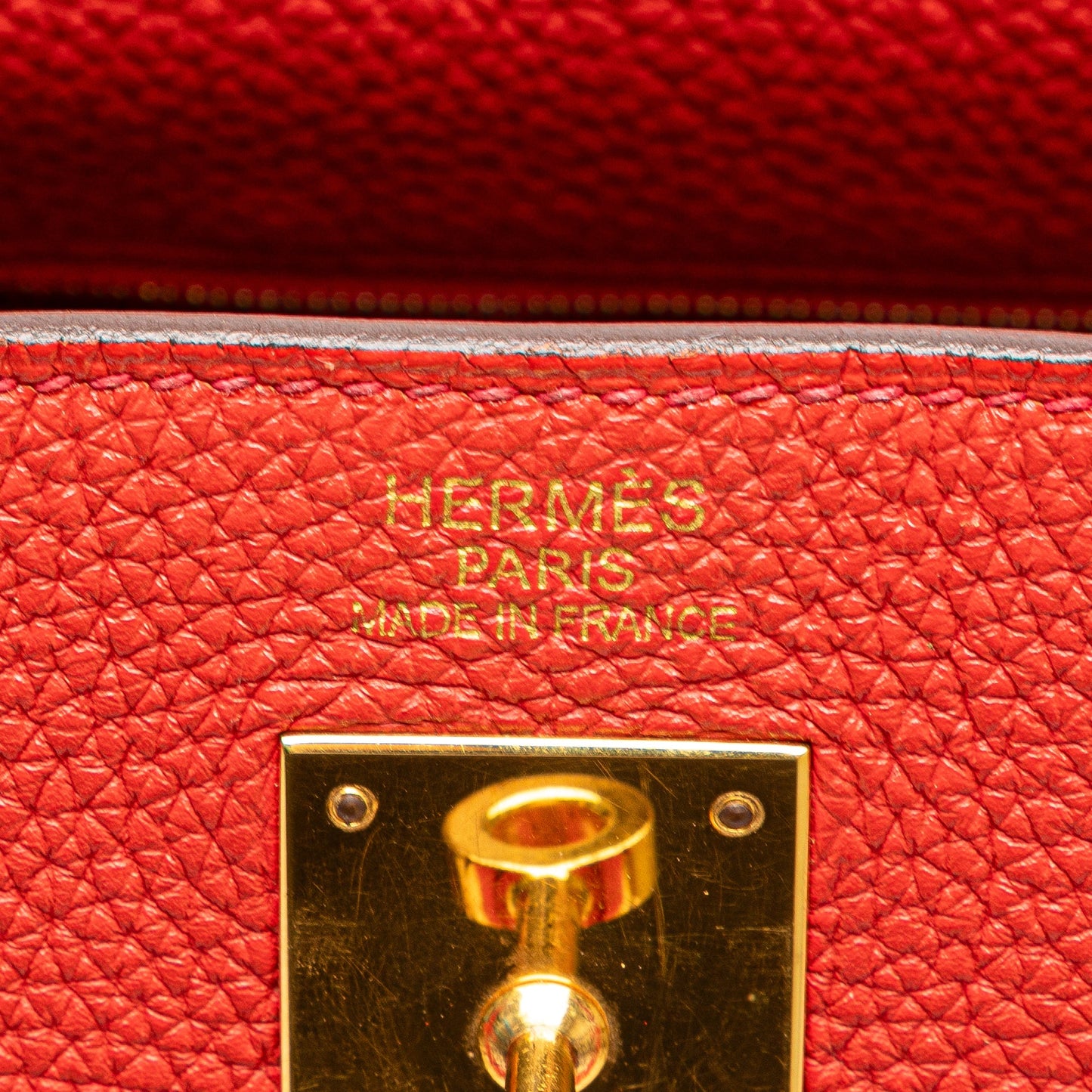 Hermès – Kelly II Retourne 35 – Pelle Togo – Hardware Oro