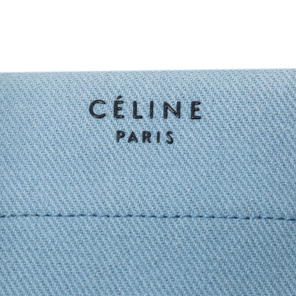 Céline Phantom Medium Denim Blu Cielo con Pelle Nera 2015 – 30 cm