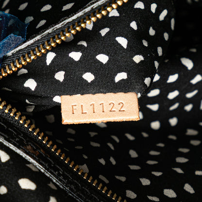 Louis Vuitton – Yayoi Kusama Monogram Infinity Dots Lockit MM (2012)