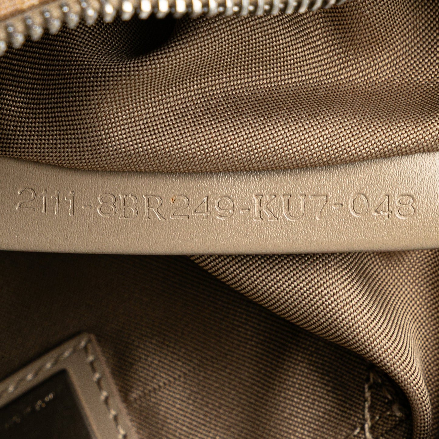 Fendi Baguette Mini Zucchino Canvas Beige – 8BR246