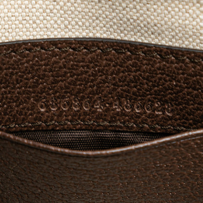 Gucci – Mini Jumbo GG 1947 Bamboo – Canvas & Leather – Brown – 12×17×7 cm