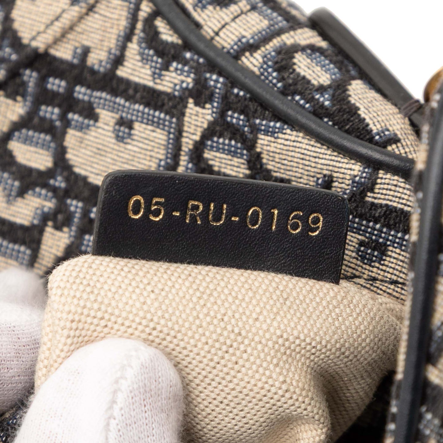 Dior Saddle Bag – Oblique Canvas Blu – 2019