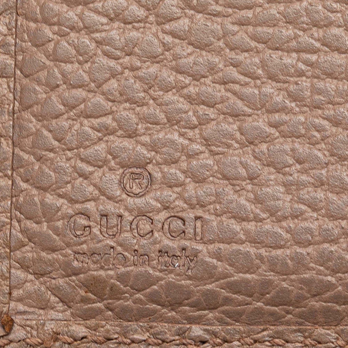 Gucci Small Leather Wallet – Marrone – 2016/2025