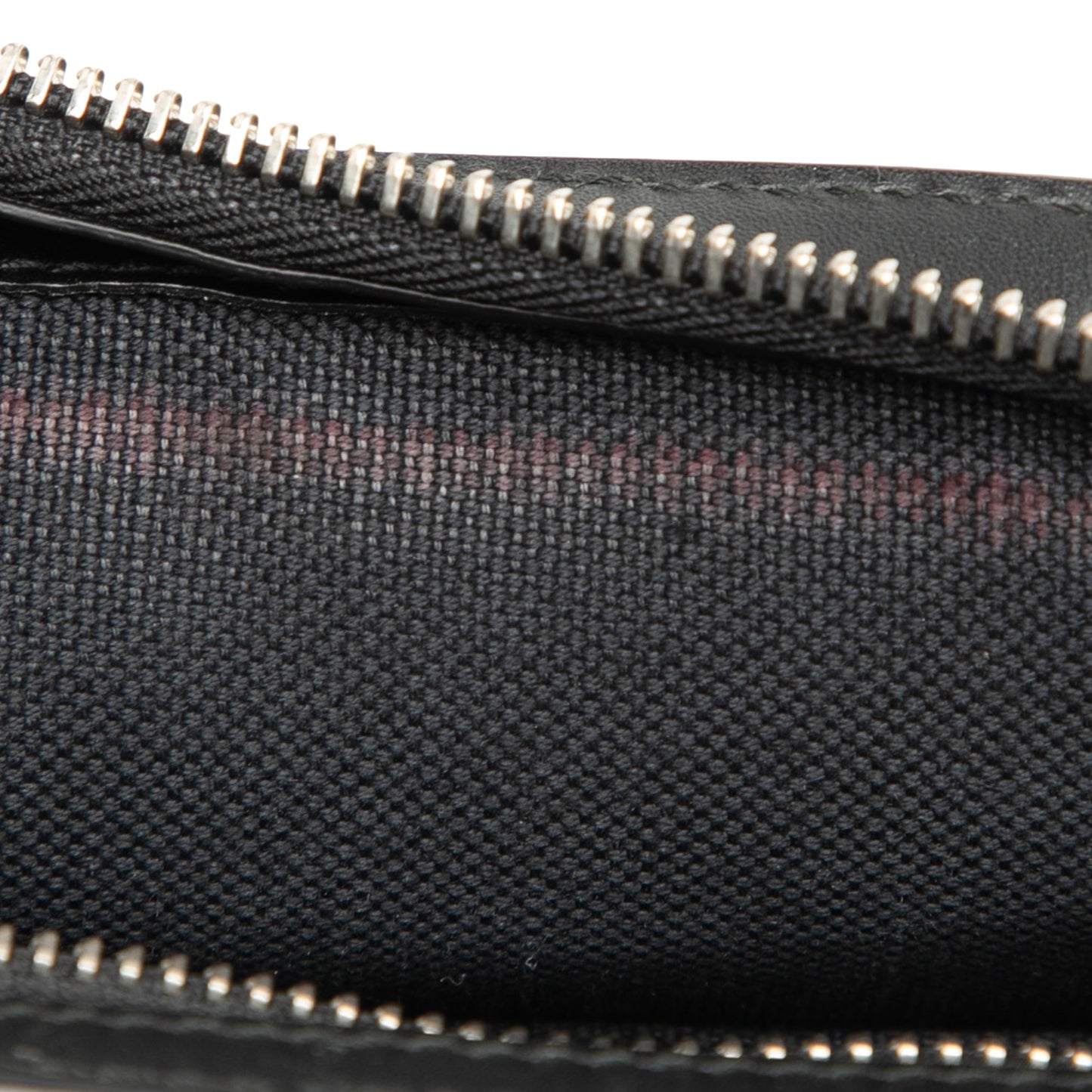 Gucci Pochette GG Supreme Black Web Tela Spalmata – 26 cm