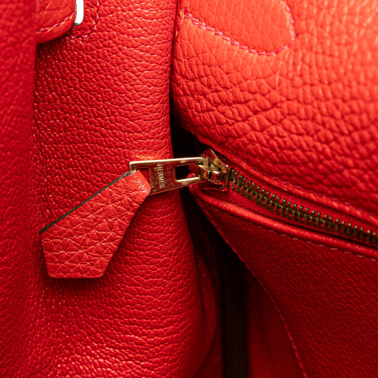 Hermès – Kelly II Retourne 35 – Pelle Togo – Hardware Oro