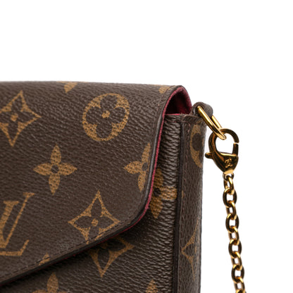 Louis Vuitton Pochette Félicie in Tela Monogram – 21,5 cm, 2016