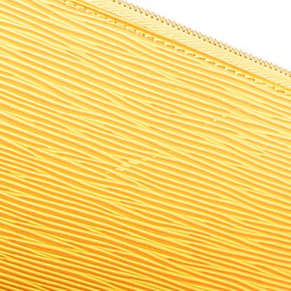 Louis Vuitton Pochette Accessoires Pelle Epi Giallo Tassil 1995 – Made in France
