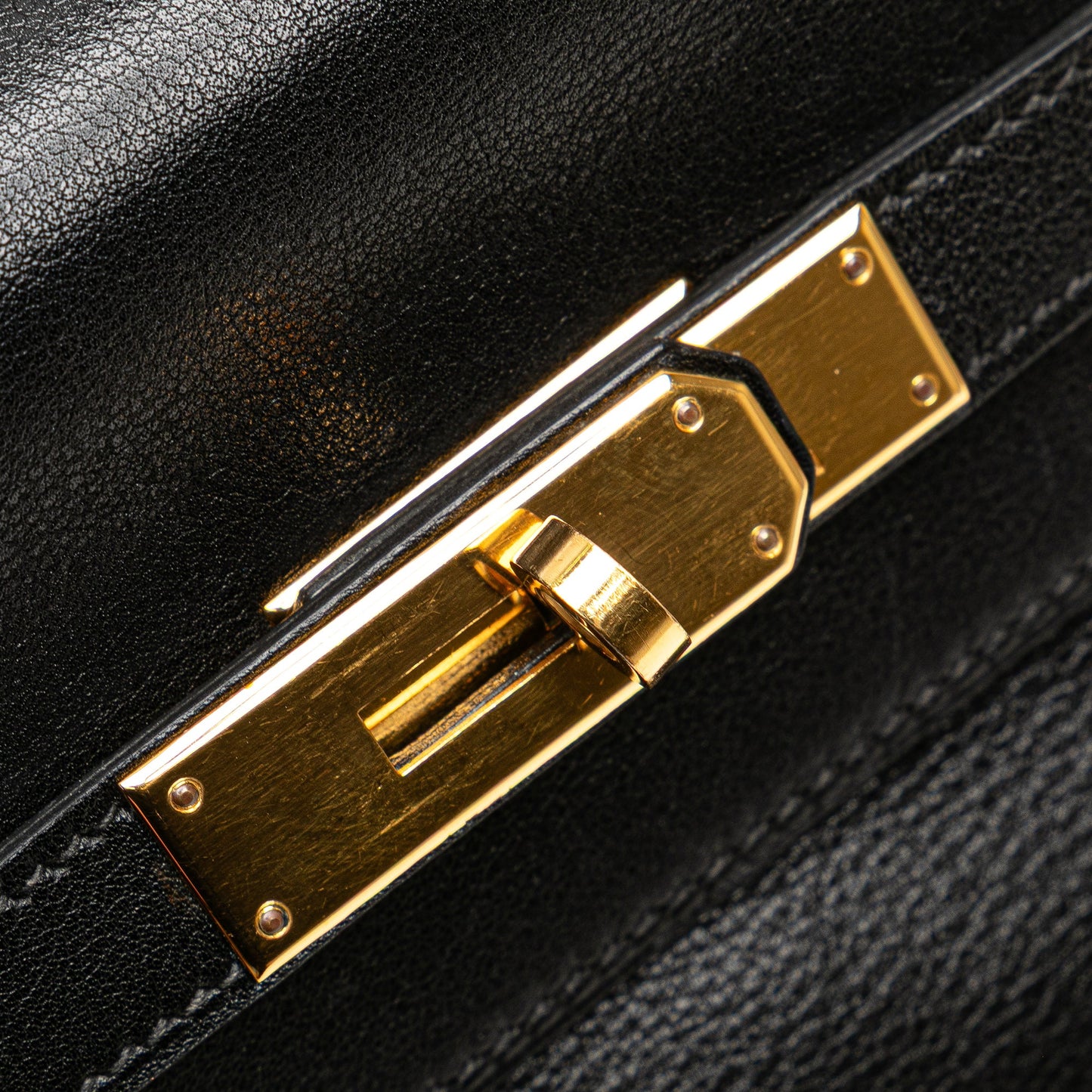 Hermès – Kelly Retourne 35 in Pelle Gulliver Noir (1997)