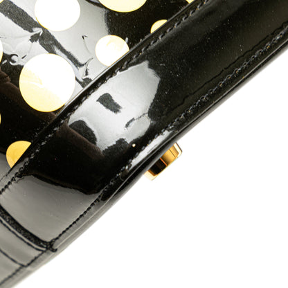 Louis Vuitton – Yayoi Kusama Monogram Infinity Dots Lockit MM (2012)