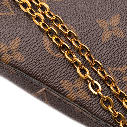 Louis Vuitton Pochette Félicie Monogram – Marrone – 2017