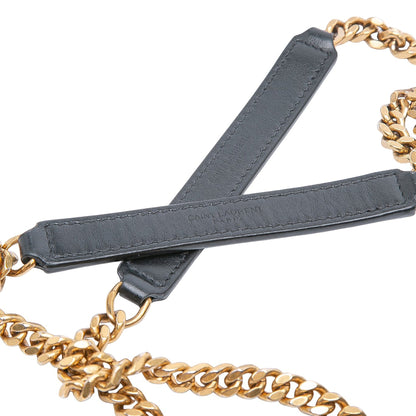 SAINT LAURENT – LouLou Medium in pelle matelassé nera (2020)