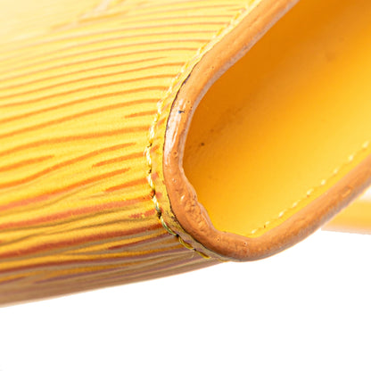 Louis Vuitton Pochette Accessoires Pelle Epi Giallo Tassil 1995 – Made in France