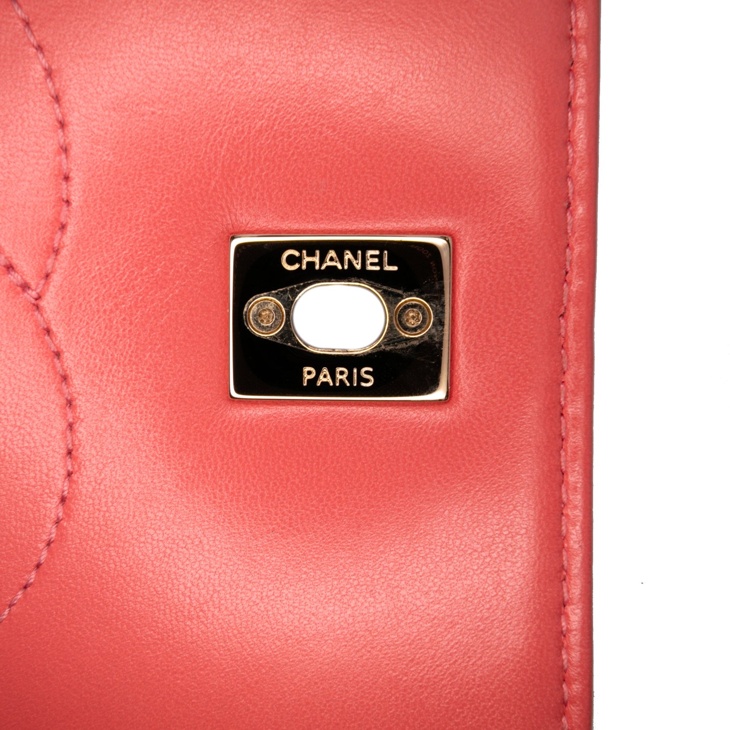 CHANEL – Trendy CC Shoulder Bag Small in pelle di agnello rosa (2016–2017)