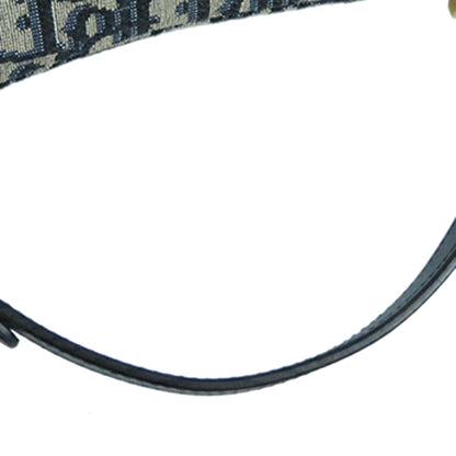 Christian Dior Saddle 2018 – Tela Oblique Blu – Size Small