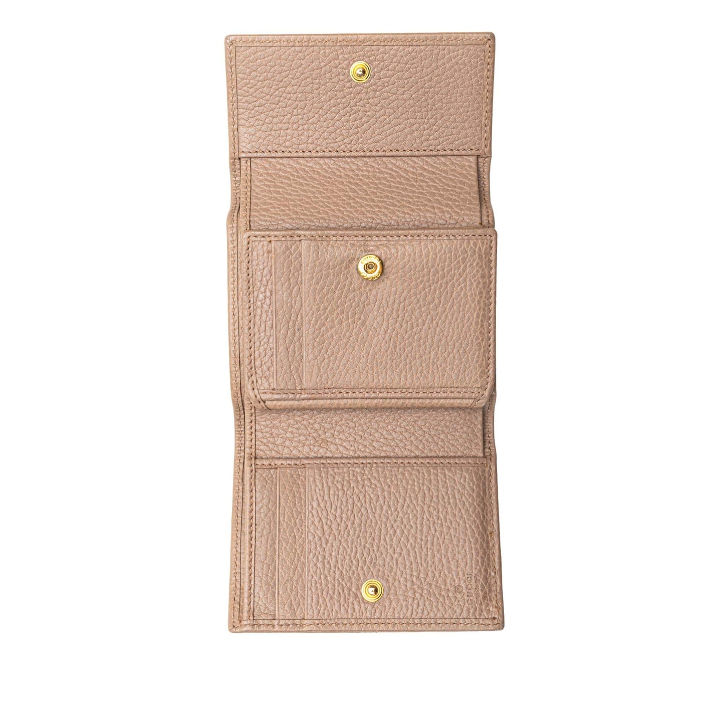 Gucci Small Leather Wallet – Marrone – 2016/2025