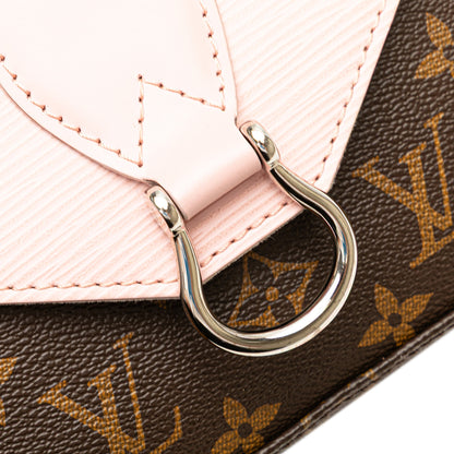 Louis Vuitton Saint-Michel – Monogram & Epi Rose Ballerine (2017)