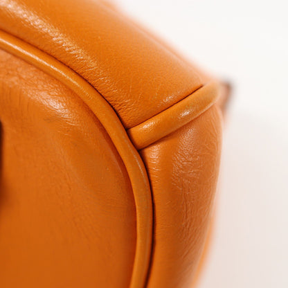 Hermès – Birkin 35 – Swift Leather Orange 93 – Palladium Hardware – Stamp N