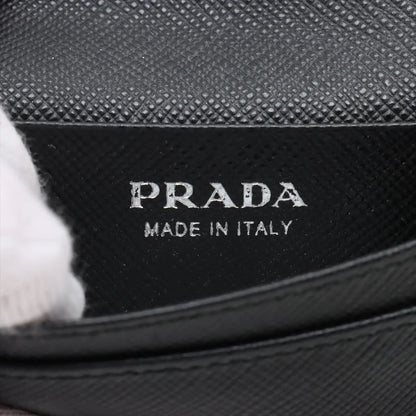 Prada – Porta Carte in Pelle Saffiano Nero