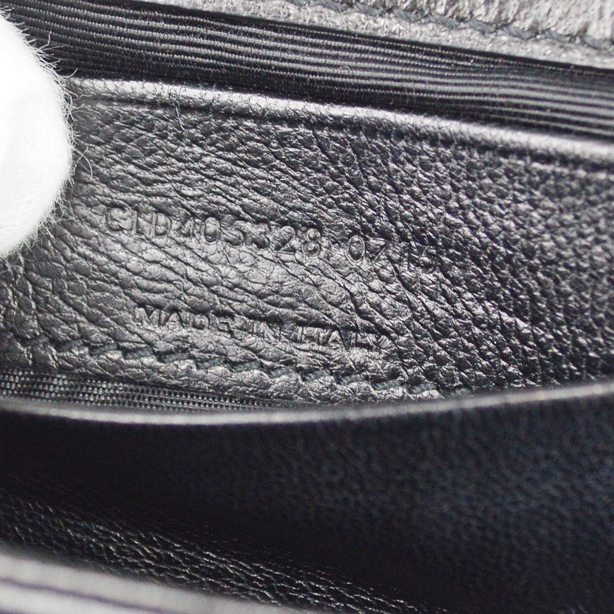 Saint Laurent Classic Baby Monogram Punk Chain Bag in Pelle di Capra e Tulle Nero, 2015 – 17 cm