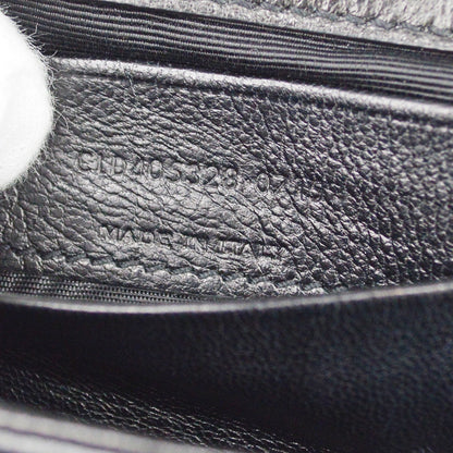 Saint Laurent Classic Baby Monogram Punk Chain Bag in Pelle di Capra e Tulle Nero, 2015 – 17 cm
