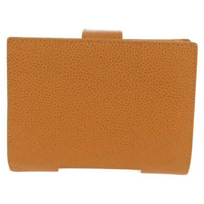 Chanel Timeless CC Portafoglio Compatto Caviar Caramello 2003 – 12 cm