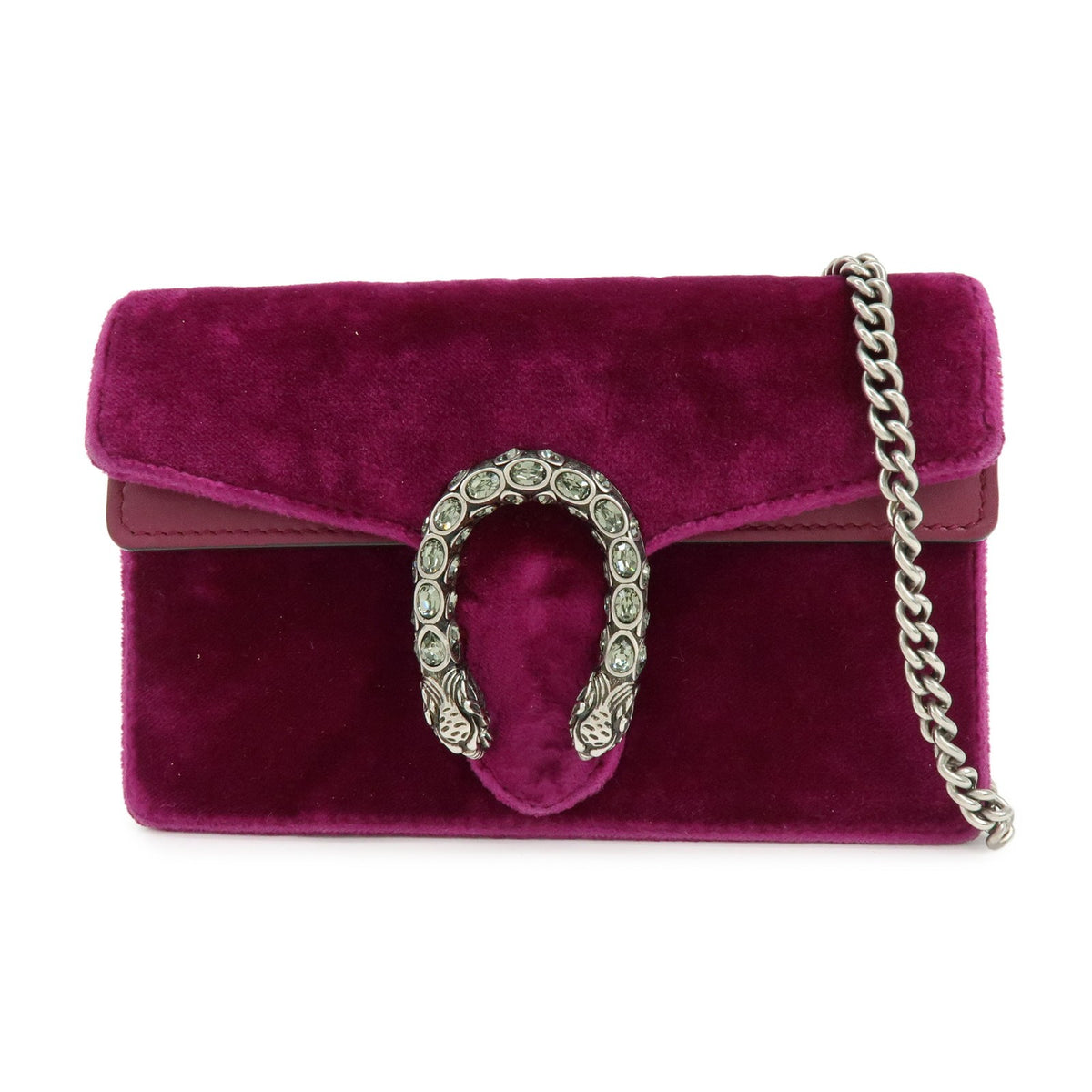 Gucci Dionysus Super Mini – Velluto viola 476432
