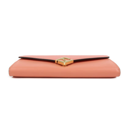 Fendi FF Diamonds Wallet on Chain – Pelle rosa 8M0365