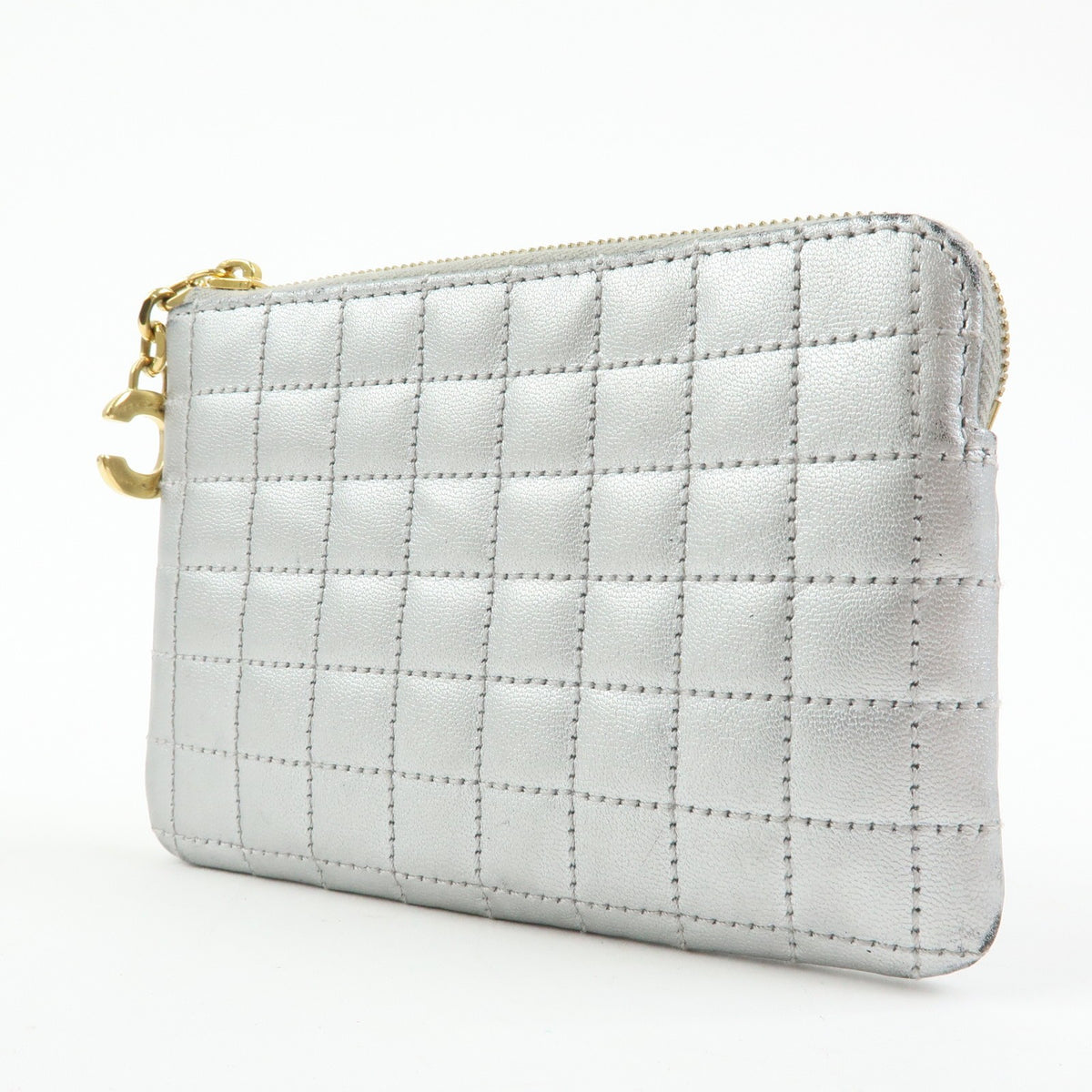 Celine Portamonete con zip – Pelle