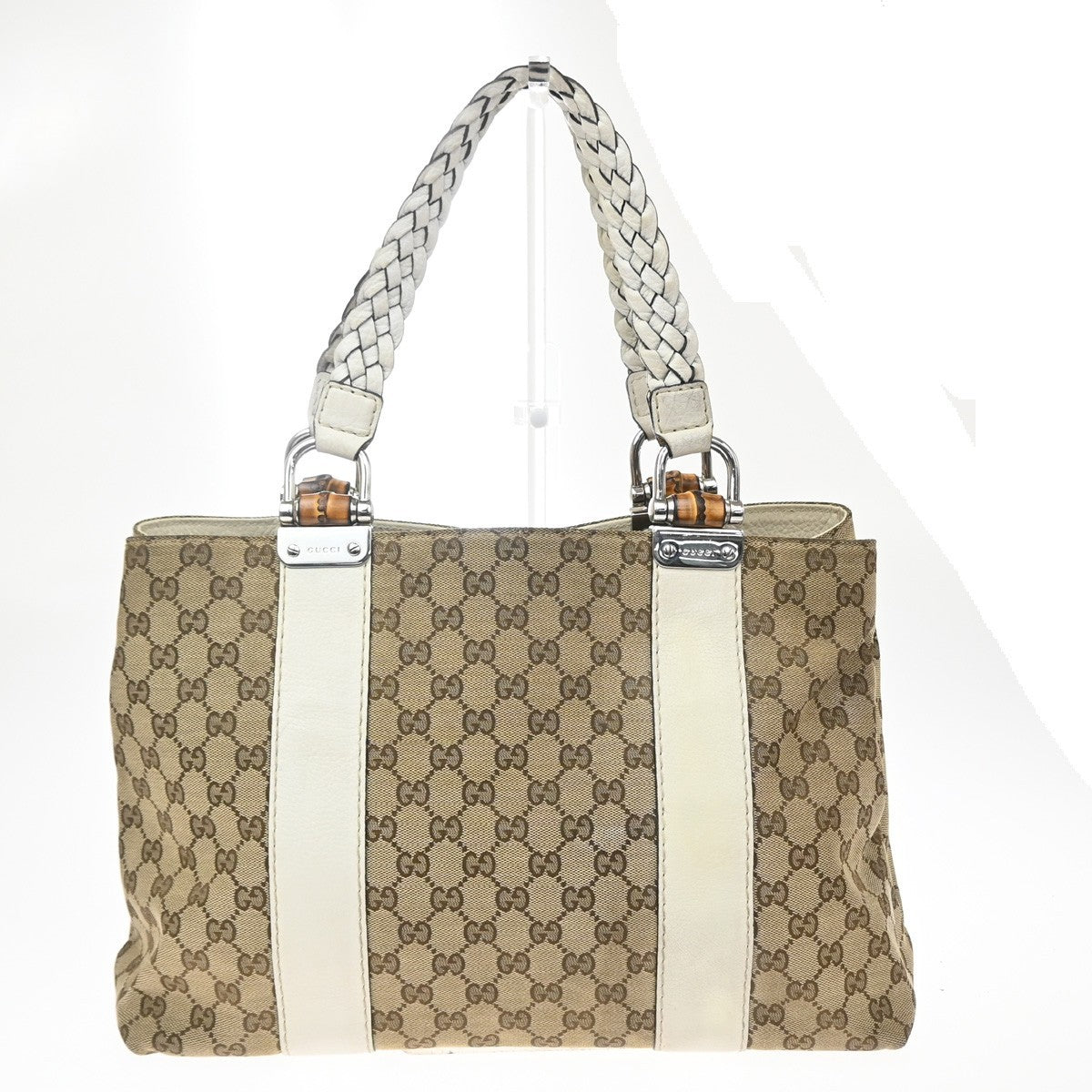 Gucci Bamboo Bar in Tela GG