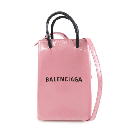 Balenciaga Hourglass Phone Holder – Pelle