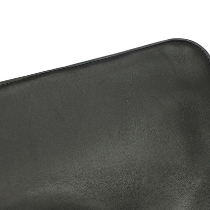 Chanel Chocolate Bar CC Tote Bag Pelle Agnello Nera Hardware Argento – 28 cm