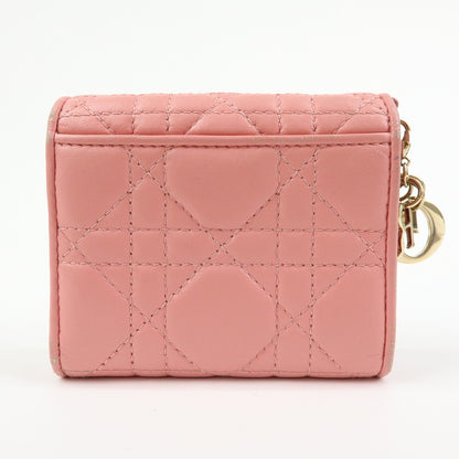 Dior Portafoglio Lady Dior a tre ante