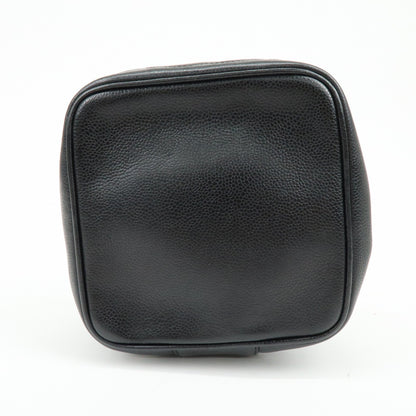 Chanel Beauty Case Logo CC – Caviar nero