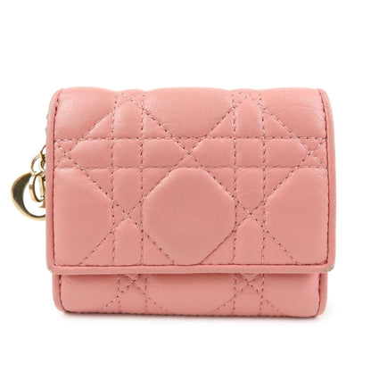Dior Portafoglio Lady Dior a tre ante