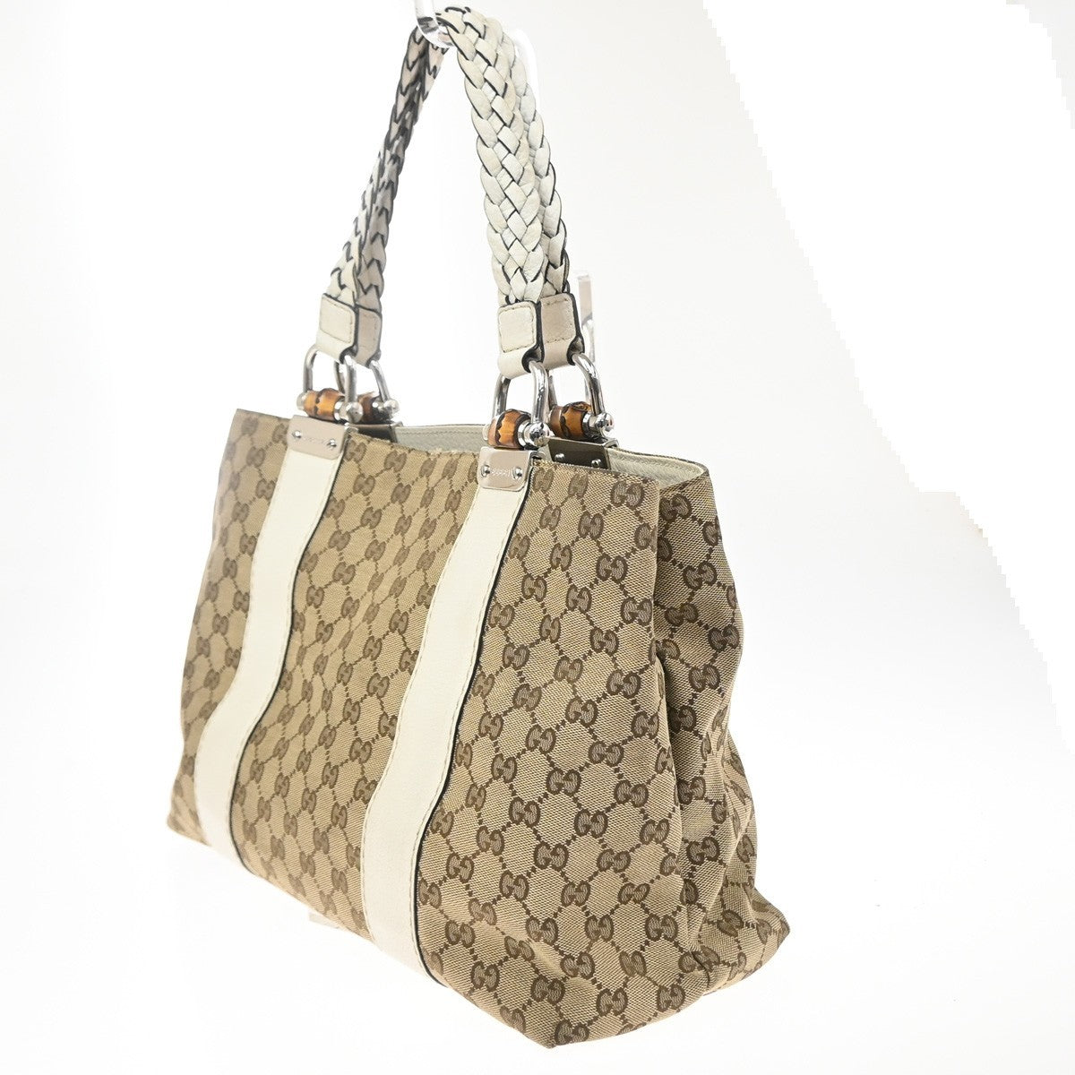 Gucci Bamboo Bar in Tela GG