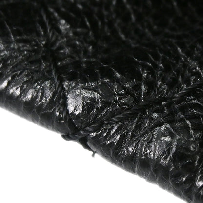 Chanel On the Road Drawstring Bucket Bag Vitello Crinkled Nero Hardware Argento – 29 cm