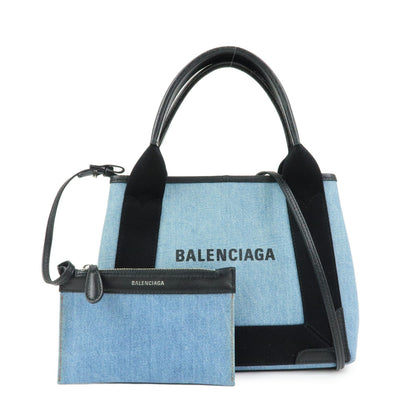 Balenciaga Navy Cabas – Shopper