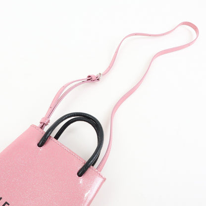 Balenciaga Hourglass Phone Holder – Pelle
