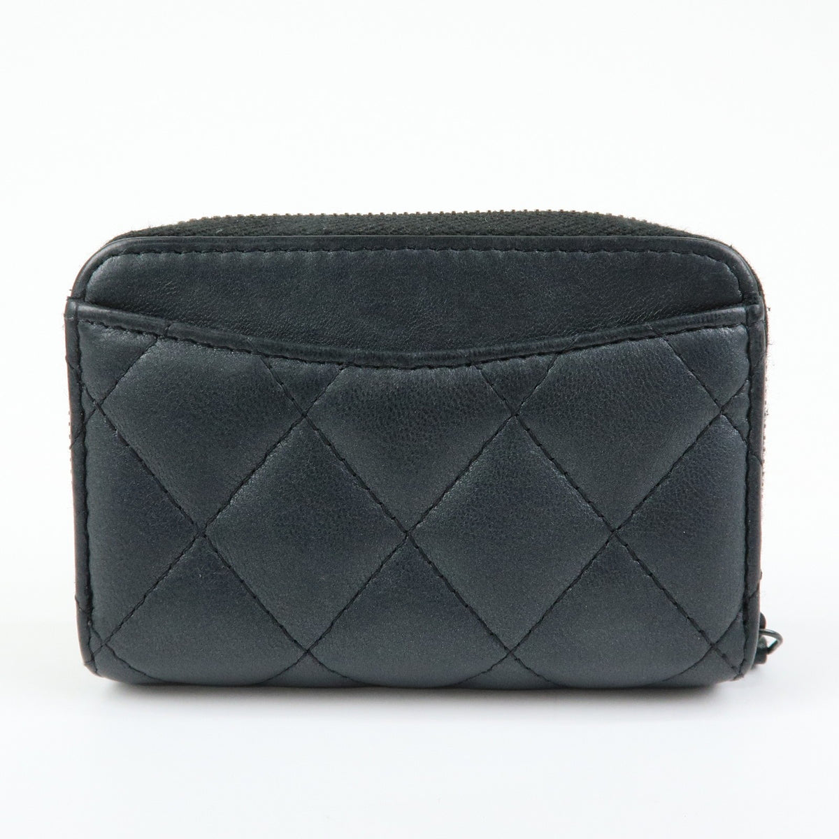 Chanel Portacarte e portamonete con patta CC