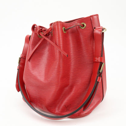 Louis Vuitton Petit Noé Epi Rosso Castiglia