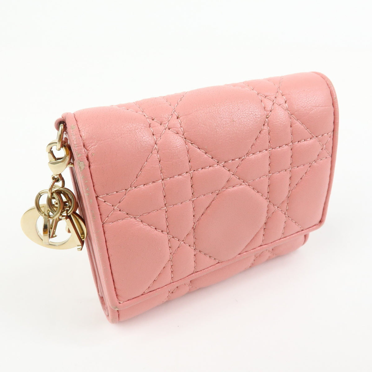 Dior Portafoglio Lady Dior a tre ante